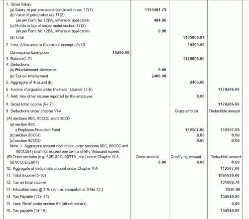 Normally, the last quarter TDS figures takes time to appear in form 26 AS ...you will be able to only claim credit to the extent appearing in form 26 AS ...so in case you see no progress in form 26 AS as far as TDS is concerned , take it up with your employer (for filing of TDS returns ) ...regards income , you will use form 16 to put in chargeable income from salary in the return<br /><br />Like in below case , i cannot put income from salary from 26 AS because if you observe closely it is my gross salary (salary + perquisites + profit ) , so i will have to consider only my form 16 salary ( point 6 ) i.e 1174206 <br /><br />As regards TDS , i check my form 16 and see 134940 rs has been deducted but to get full credit of the same , i have to ensure that the same appears in form 26 as ..if it doesn't , i will inform my employer in this regard and wait for updation to claim salary TDS credit.