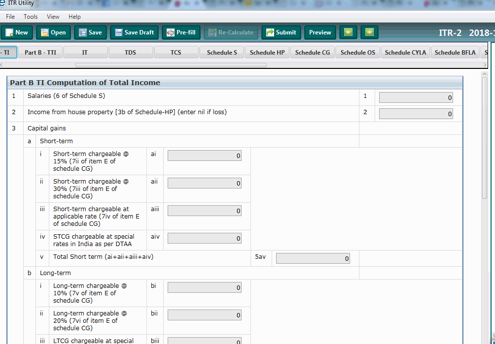 Harshit ,in the return utility(ITR),  <br /> (i) Schedule "Total income(TI)" schedule reflects the computation of total income  and <br />(ii) Schedule "Tax computation on total income(TTI)"reflects the computation part<br /><br /> i don't think you can print that schedule alone ...but once return is  filed , you get a copy of the filed return , you can  check the TTI schedule for computation of income and tax therein...<br />if you come to know of anything else  to generate your income computation , let me know as well on my personal email id...check the attached pictures for the schedules Total income (TI) and tax computation on total income( TTI) that i was referring to.<br /><br />For ITR 1/ITR 4 ( presumptive)  , you can generate preview of return before submitting but that doesn't happen in other ITR's