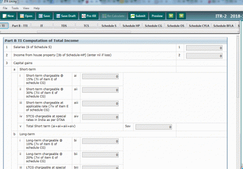 Harshit ,in the return utility(ITR),  <br /> (i) Schedule "Total income(TI)" schedule reflects the computation of total income  and <br />(ii) Schedule "Tax computation on total income(TTI)"reflects the computation part<br /><br /> i don't think you can print that schedule alone ...but once return is  filed , you get a copy of the filed return , you can  check the TTI schedule for computation of income and tax therein...<br />if you come to know of anything else  to generate your income computation , let me know as well on my personal email id...check the attached pictures for the schedules Total income (TI) and tax computation on total income( TTI) that i was referring to.<br /><br />For ITR 1/ITR 4 ( presumptive)  , you can generate preview of return before submitting but that doesn't happen in other ITR's