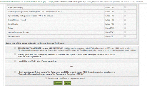 You can select the option " i will e verify later" and finish the filing process ....Once the return has been submitted , you can proceed with selecting to open up netbanking in any of the bank accounts you have...this won't take more than 1-2 days  ....since you can e verify within 120 days , you can e-verify the return anytime later using netbanking