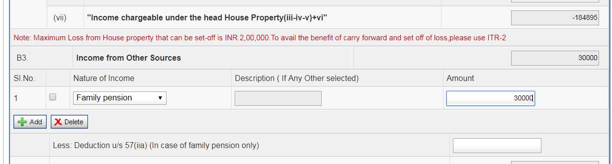 Pension received by wife for husband who has passed away is not wife's pension. Since she is receiving pension for her deceased husband , in her hands the income is to be treated as income from other sources and is referred as family pension ...<br /><br />Therefore, since income head for wife is now no longer pension, so question of standard deduction against pension doesn't apply. However 1/3rd of family pension or 15,000 Rs whichever is less is available as deduction benefit against family pension