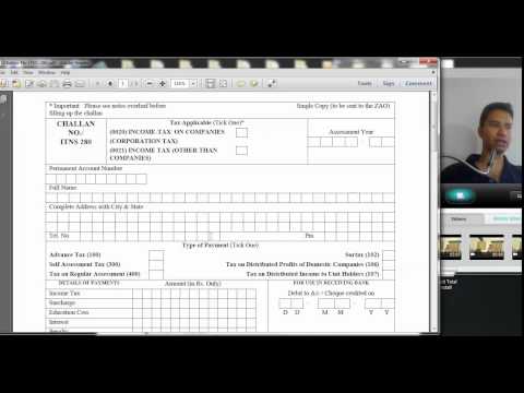 432 (Income tax ) How to fill  Income tax Challan 280 for payment of advance tax ( Hindi)