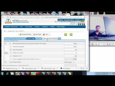 HOW TO SHOW PF EXEMPT INCOME IN TAX RETURN| AY 2018 19| HANIF