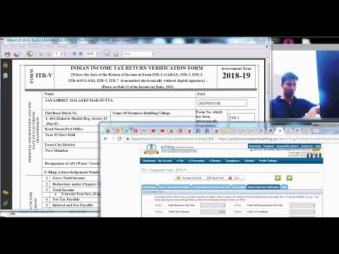 How to file return for housewife having saving and FD interest | AY 2018 19 | STEP BY STEP