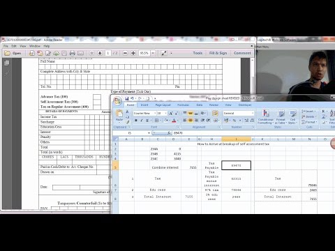 HOW TO BREAK UP INCOME TAX PAYMENT WHILE MAKING PAYMENT USING CHALLAN