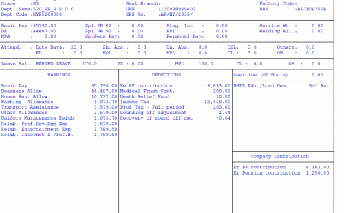 Say,  you get HRA 10,000 Rs per month of which 2000 is exempt and 8000 is taxable income.                                                              You will show 2000 Rs in exempt income reporting schedule                                                                                        For non exempt i.e taxable portion you cannot show just one non exempt allowance separately ...           <br />    Process to do it is as follows - you will  take form 16 and salary slips  ...next figure out 12 month basic salary from payslips ...from form 16 , check gross (point 1a ) and exempt allowances ( Point 2 )                                          Now, subtract from gross salary basic and exempt allowances                                                                                      What you get is non exempt allowances which comprise taxable HRA(8000)   along with all other taxable /partially allowances ie DA, washing etc etc (Check attached pictures on what the process is like while filing of returns)
