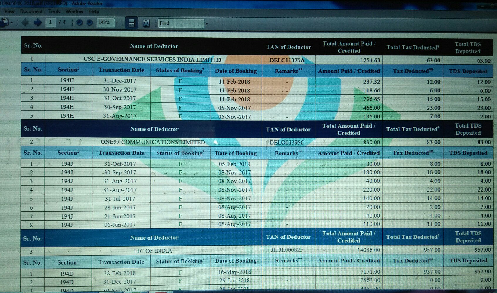 His 26AS