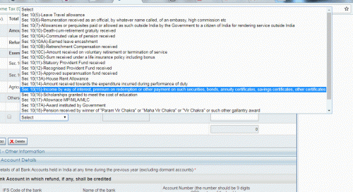 Understand one thing that you may be getting HRA but the fact that you stay in your own house makes the entire HRA that you get taxable ...someone may be staying on rent and a portion of the HRA as per rules may be exempt ...next FTA , i assume stands for Fixed travel allowance ..it is exempt to the extend spend and to be reflected in section 10 (14) in the nature of income  ...i don't like answering questions on taxability of allowances ...advise that you watch my videos and understand the concept of exempt income and why it is to be declared else my answers wont make much sense anyways ...<br /><br /><br />As far as nature of income in exempt income head goes , here the nature of income refers to the type of income which is being reported as exempt ...based on what applies to your case , you can fill accordingly. Here ,HRA need not be reported because it is not exempt but yes , the FTA to the account it is exempt needs to be shown under section 10(14) ...check attached pictures and refer to the videos for reporting exempt income in ITR 1.