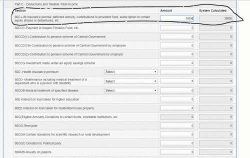You shall mention your GPF contribution under 80 C portion of tax return