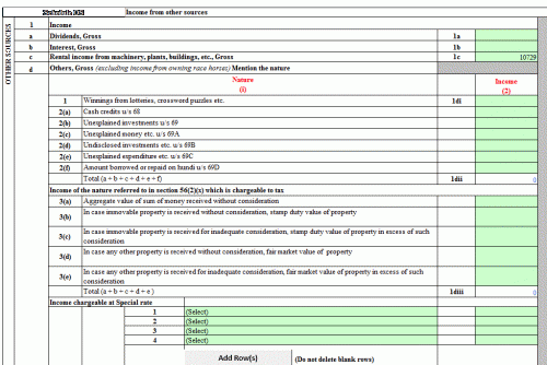 For AY 2018-19, dividends until 10 lakh is exempt ....say someone has earned dividend 11 lakhs , then 10 lakhs shall be exempt and 1 lakhs shall be taxable ...so, he will show using exempt income schedule exempt dividend for  Rs  10 lakhs ( this shall remain tax free) and using the other income sources show taxable dividend income  of Rs 1 lakh ( this will be taxable)....