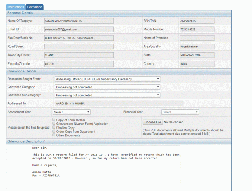If grievance has been raised and it says that the case has been forwarded to assessing officer, you are required to wait and if after 7 days same status raise grievance addressed to assessing officer  under head processing not completed ......check attached picture .....rest for CA mistake, you were required to  revise the return ...now there is no option but to apply for rectification .....